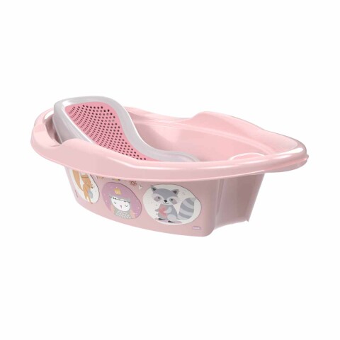 Soporte Asiento para Bañito de Bebé Rosa U