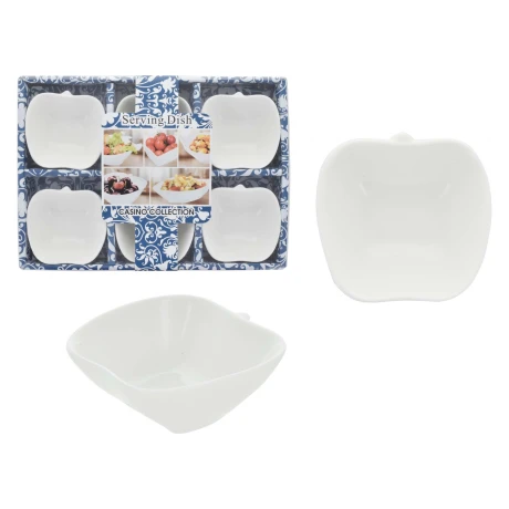BOWL X6PCS FORMA MANZANA H01 BOWL X6PCS FORMA MANZANA H01