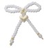 Jibbitz Beaded Bow with Gold Heart Multicolor