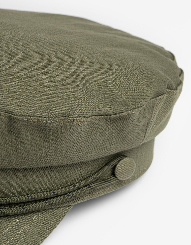 Boinas Boina De Algodón - Verde Militar