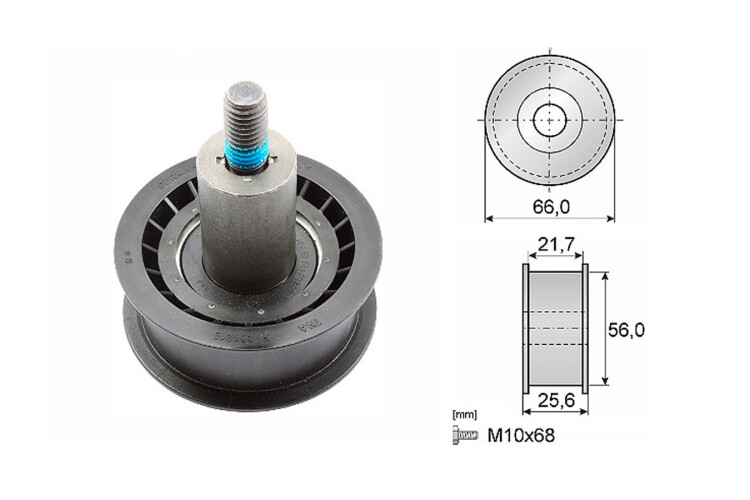 Tensor Guia Correa Dist. Volks Polo/Gol Ii 95-06 Tensor Guia Correa Dist. Volks Polo/Gol Ii 95-06