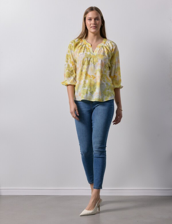 Blusa Gasa AMARILLO/MULTI