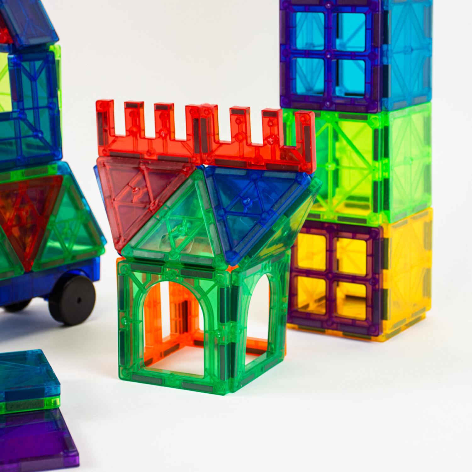 Juego Magnetico Imanes Encastrables 78 Piezas Mis Petates