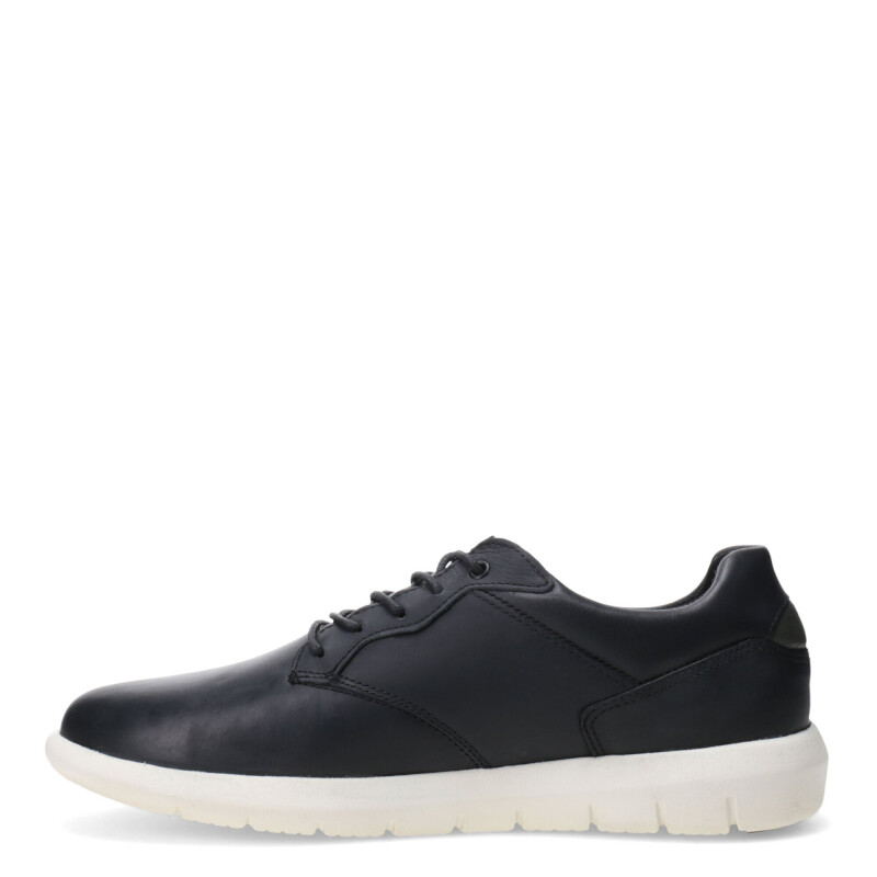 Zapatos de Hombre Freeway Oslo Casual Negro (Cuero Graso)