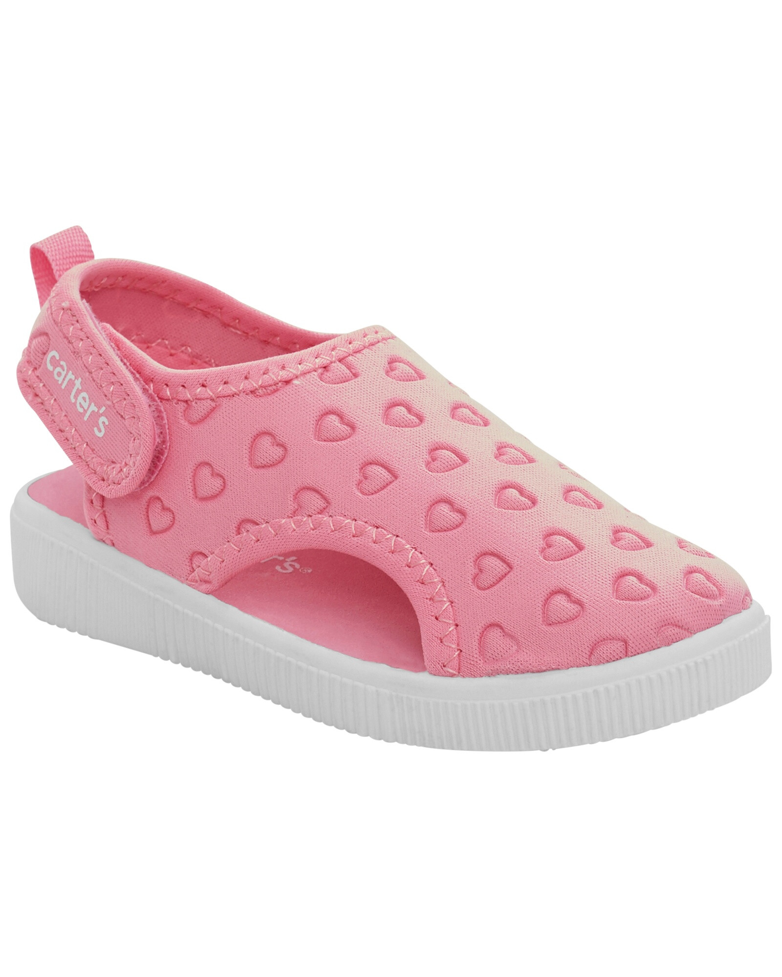 Sandalias con velcro, diseño corazones Sandalias con velcro, diseño corazones