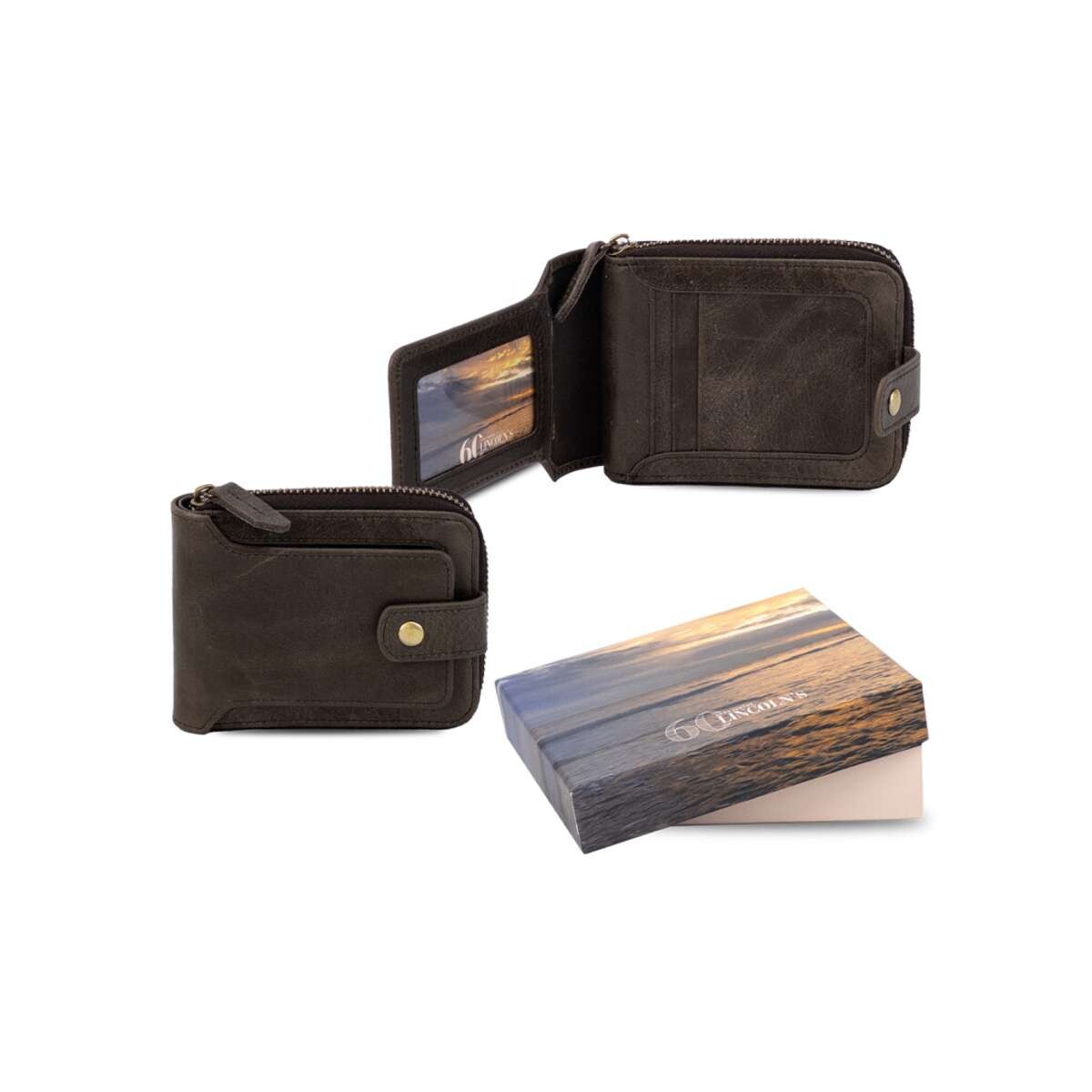 Billetera Lorca - Brandy 