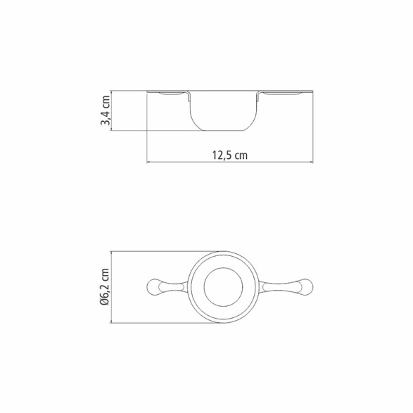Medida para whisky 0,05 lts. “UTILITY” -TRAMONTINA TF0120