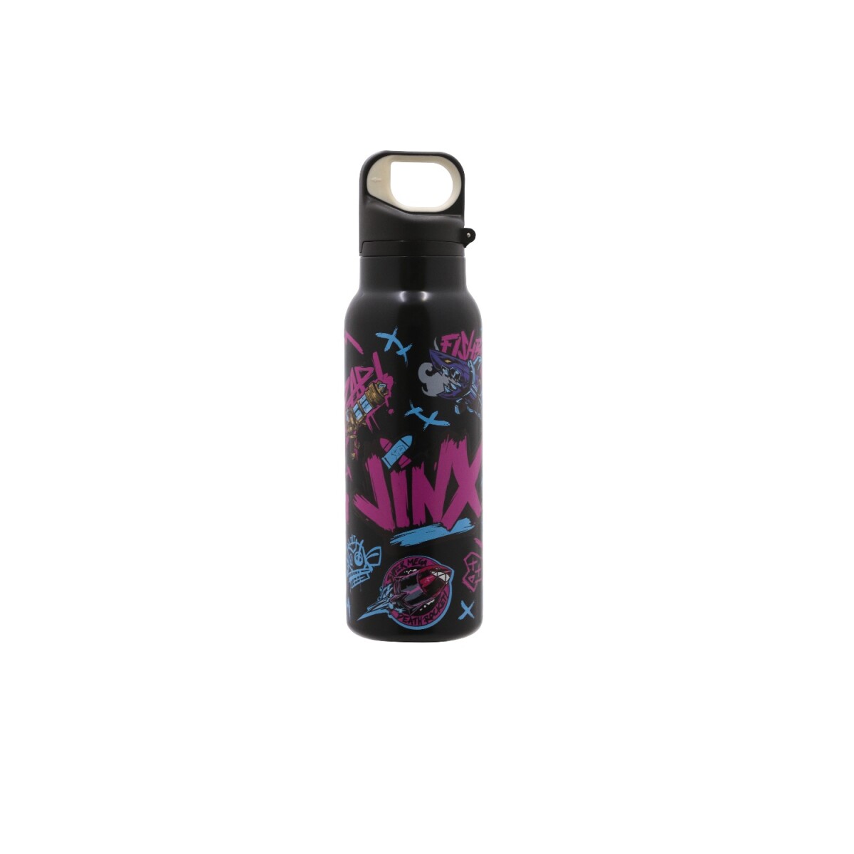 Botella League of Legends 600ml - Jinx grafitti 