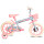 Bicicleta Infantil Verden Con Rueditas Montaña Rod 12 Rosa