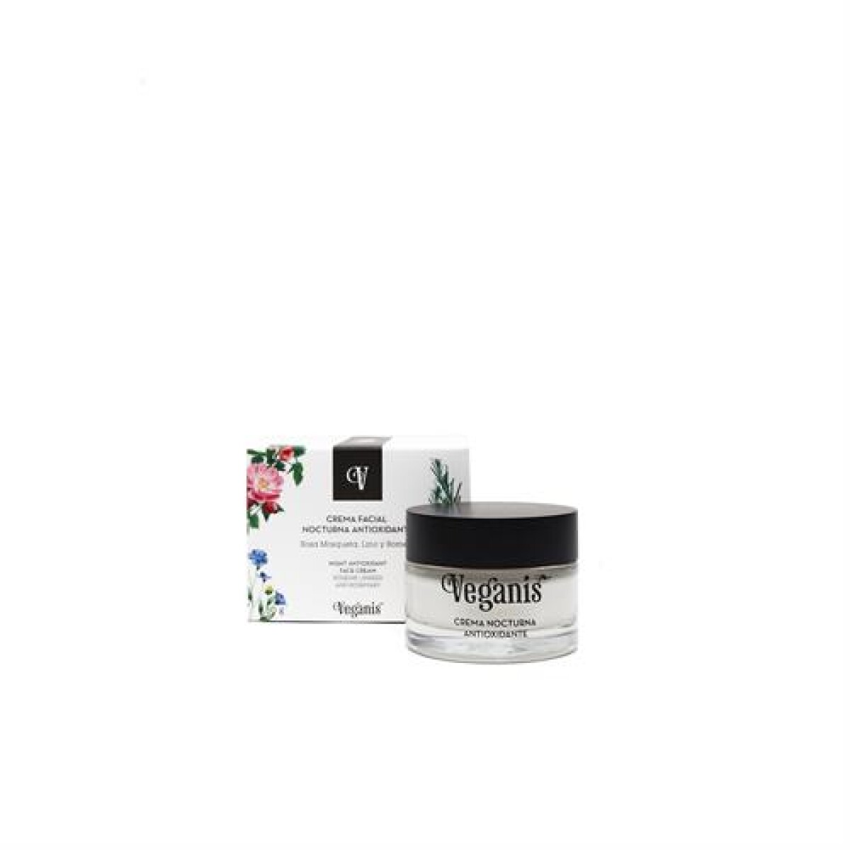 Veganis Crema Facial Antioxidante de Noche 50 g 