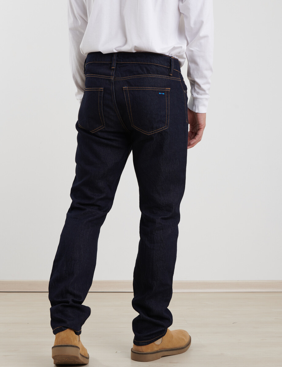 080687 PANTALON HARRINGTON LABEL Azul Oscuro