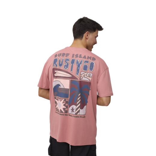 Remera Rusty Vertuna - Rosa Remera Rusty Vertuna - Rosa
