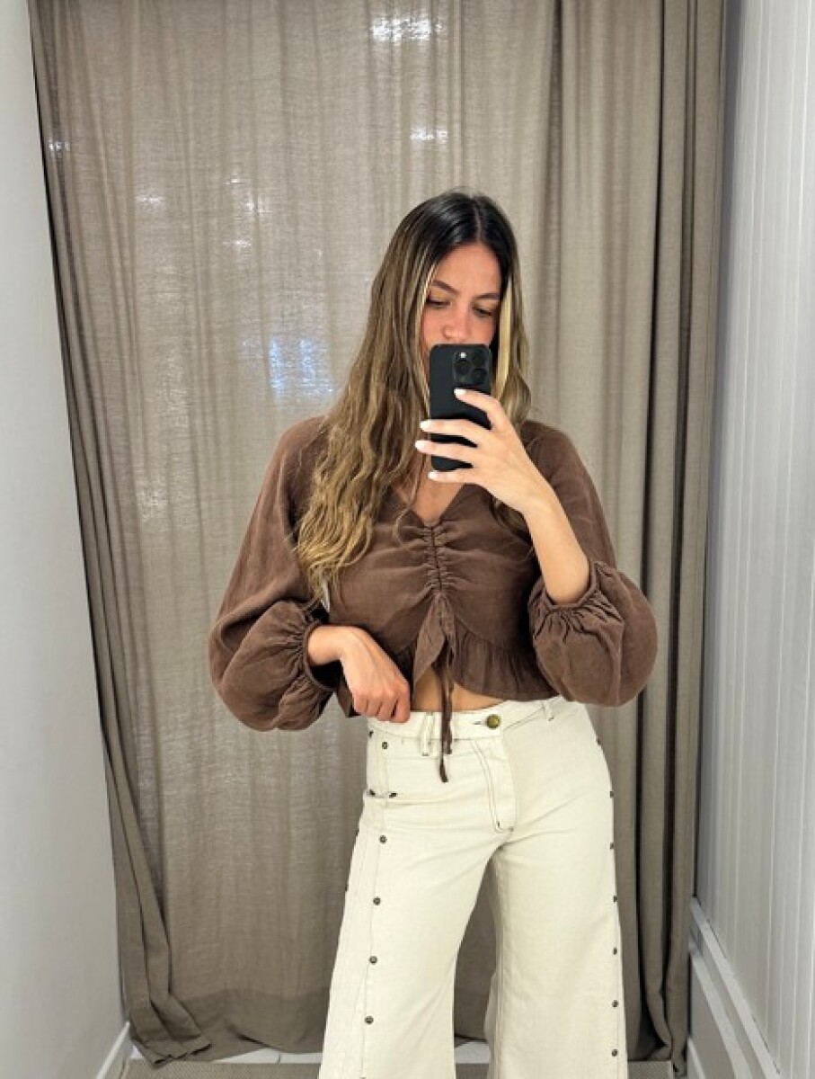 Top Zeia - Chocolate 