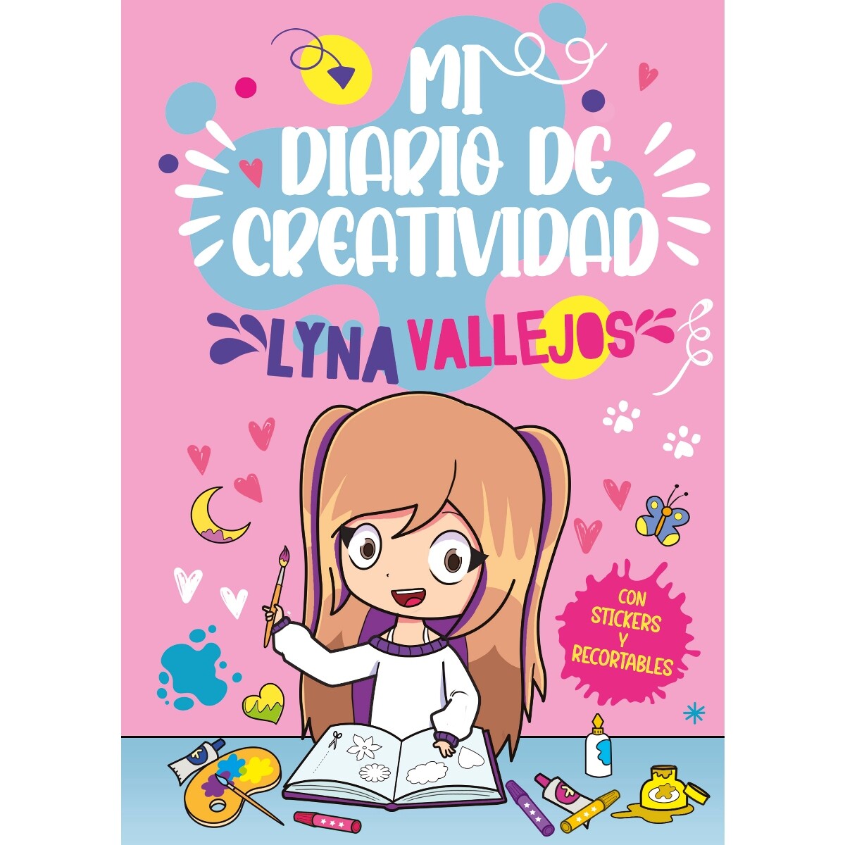 Libro Infantil Mi Diario De Creatividad Lyna Ub 