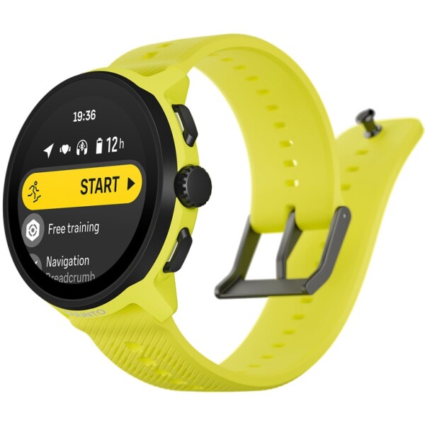 Reloj Smartwatch Suunto Run Silicona Naranja AMARILLO