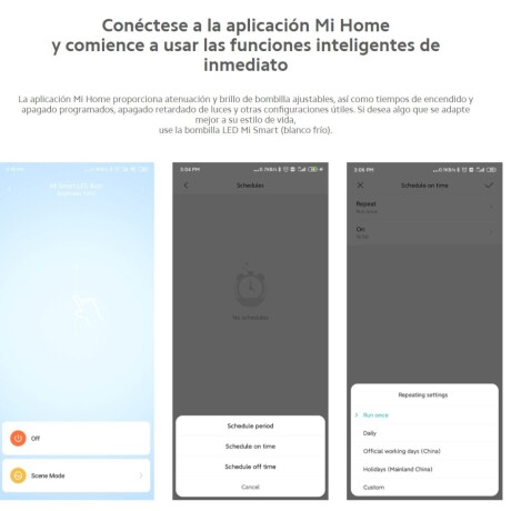 Lámpara Xiaomi Mi Smart blanco frío V01