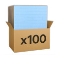 Placas Autoadhesivas Para Revestimiento De Pared Pack x100 Celeste