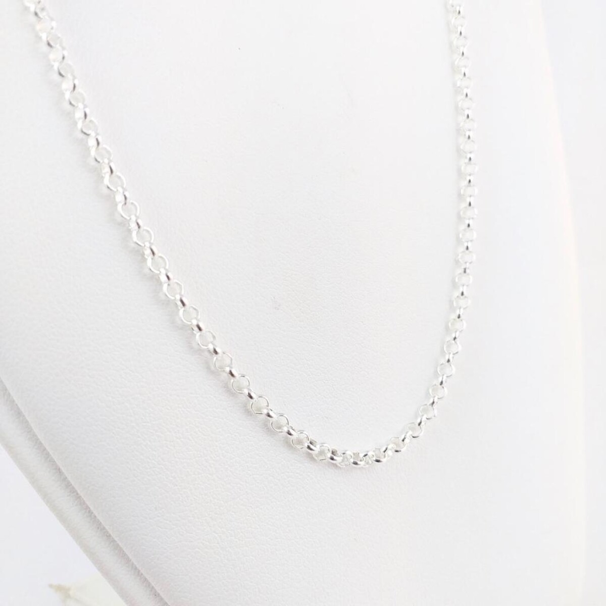 Cadena de plata 925, Modelo Rolo. 
