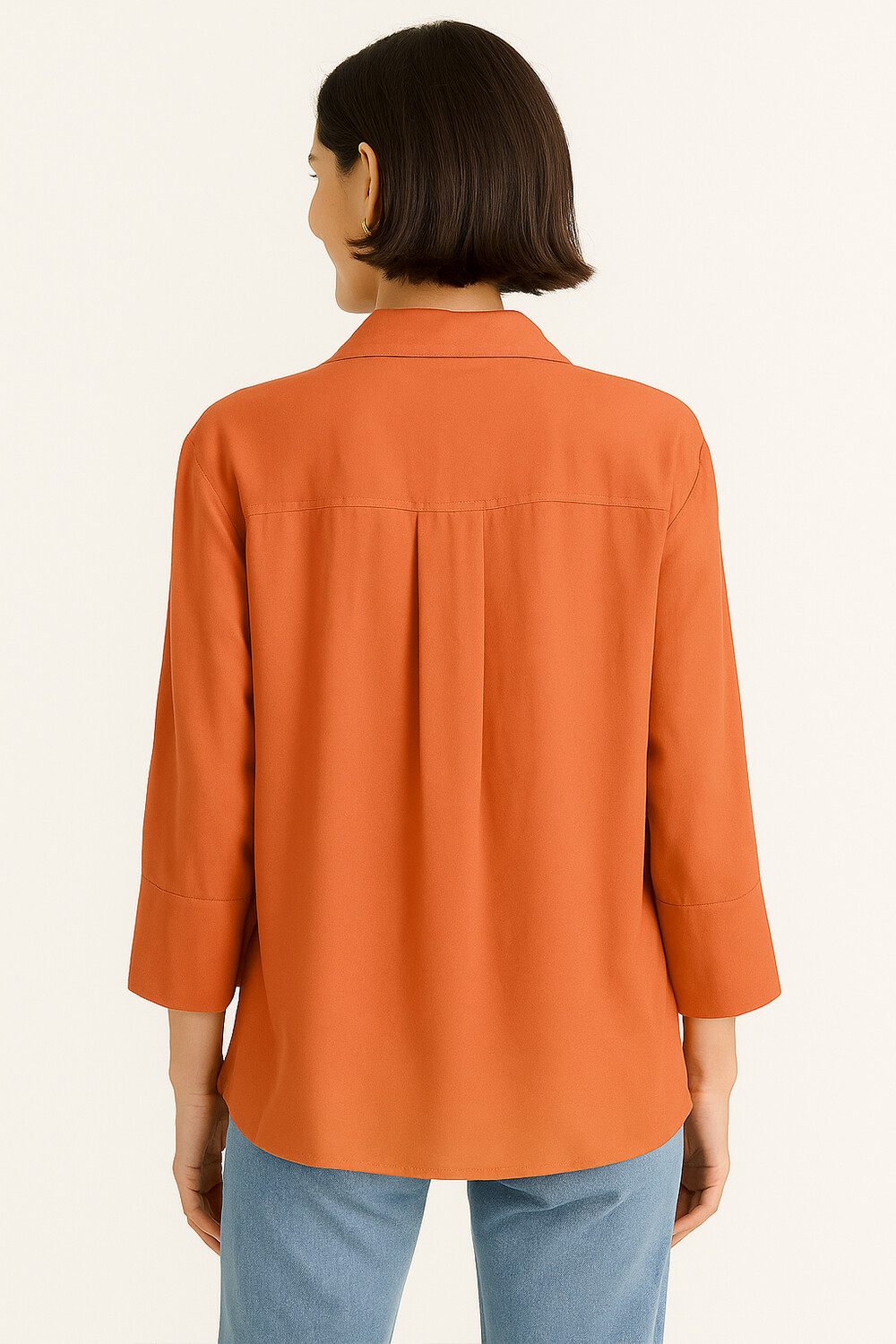 Camisa Kabak Rojo Anaranjado