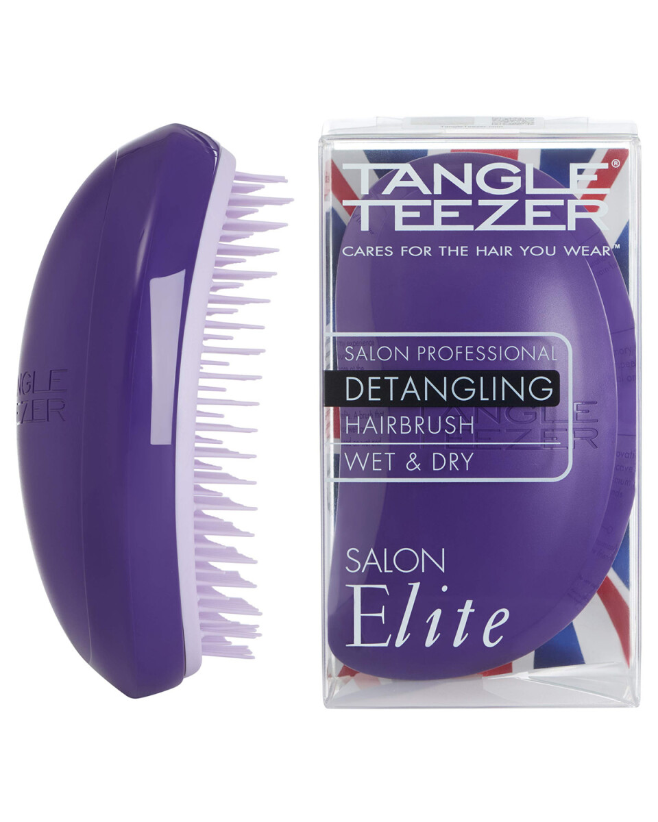 Cepillo para Desenredar Tangle Teezer Salon Elite - Violet Diva 