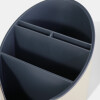 ORGANIZADOR PLAST GRIS P/CUBIERTOS Unica