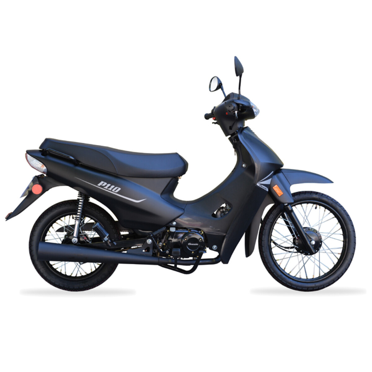 MOTO BACCIO P110 - NEGRO MATE 