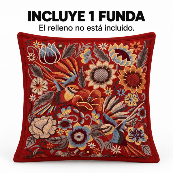 Fundas de Almohadón ZAL 50 x 50 cm Pack x2 Naranja