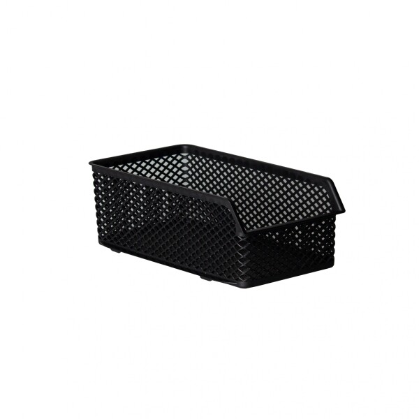 ORGANIZADOR LINEA APILABLE NEGRO 15 X 28 X 10 CMS ORGANIZADOR LINEA APILABLE NEGRO 15 X 28 X 10 CMS