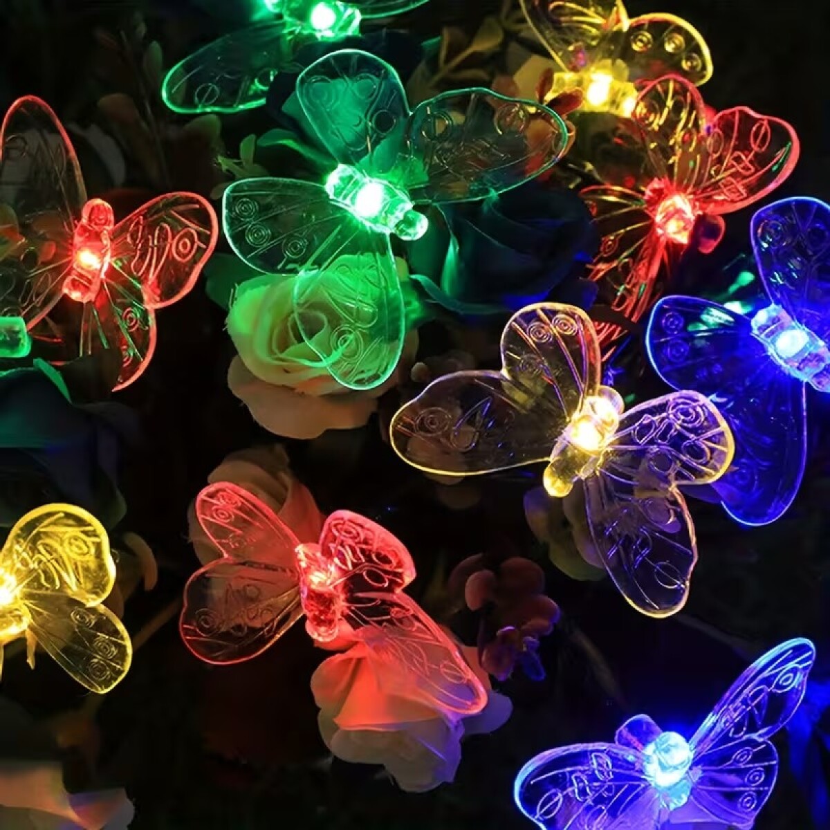 Guia De Luces Mariposa De Colores 