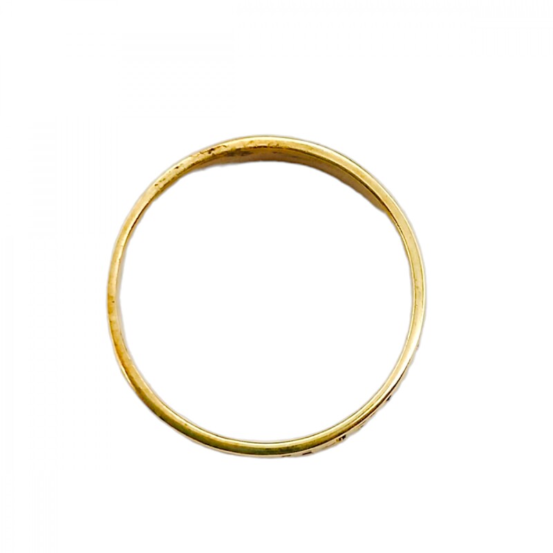 Anillo Griego-Oro bajo-Sin Piedra-AN8201 sinpiedra