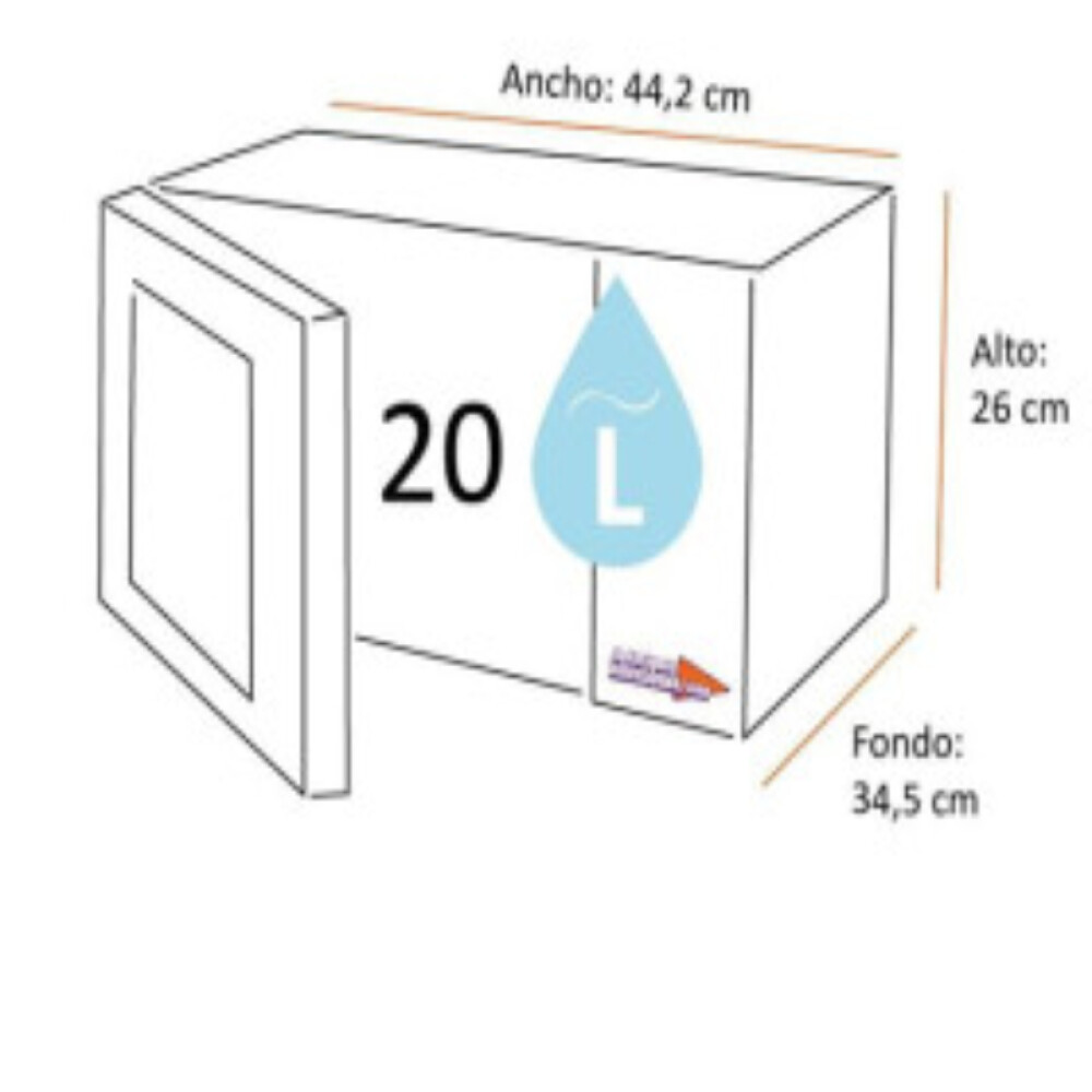 Microondas Bosch FEL023MS2 20 lt acero inoxidable