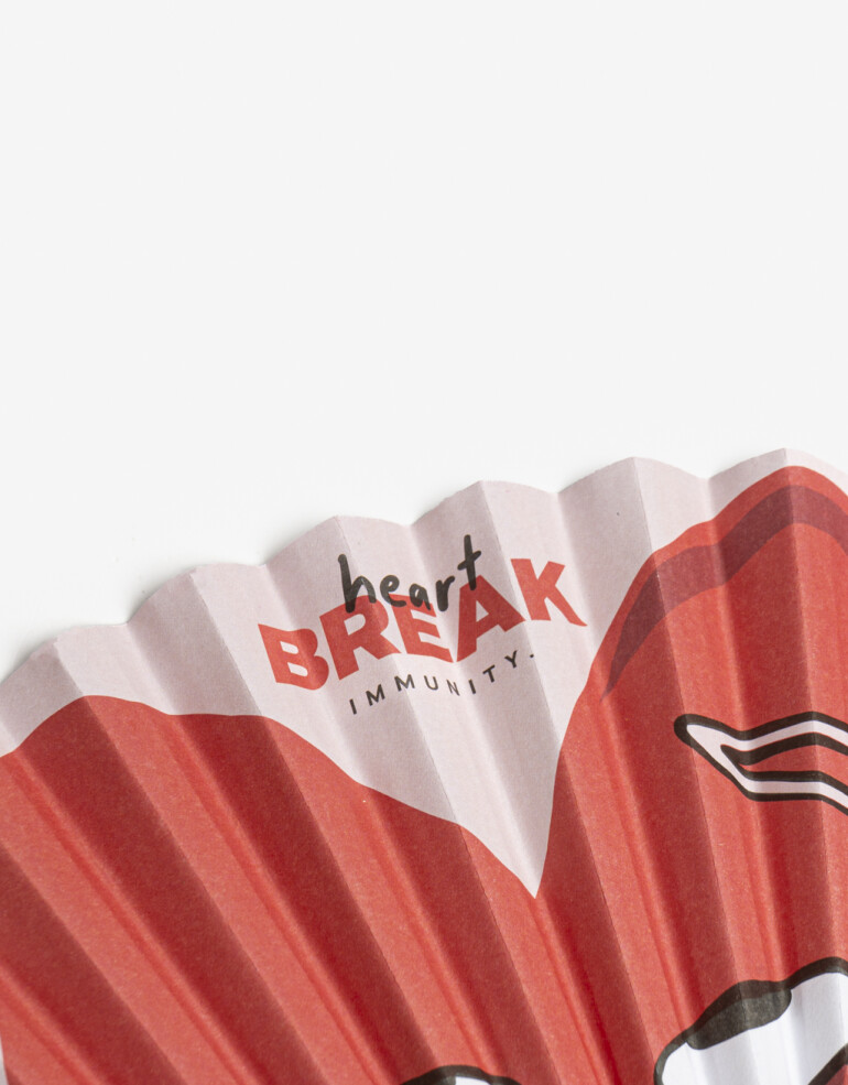 Rega Varios Abanico De Papel Broken Hearts - Combinacion Tricolor
