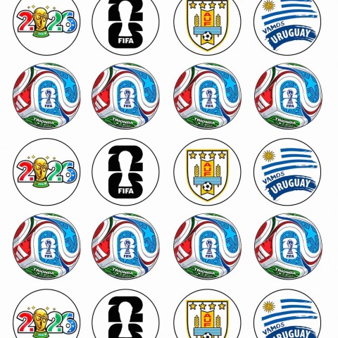 Láminas Mundial Estadio Galletitas x24