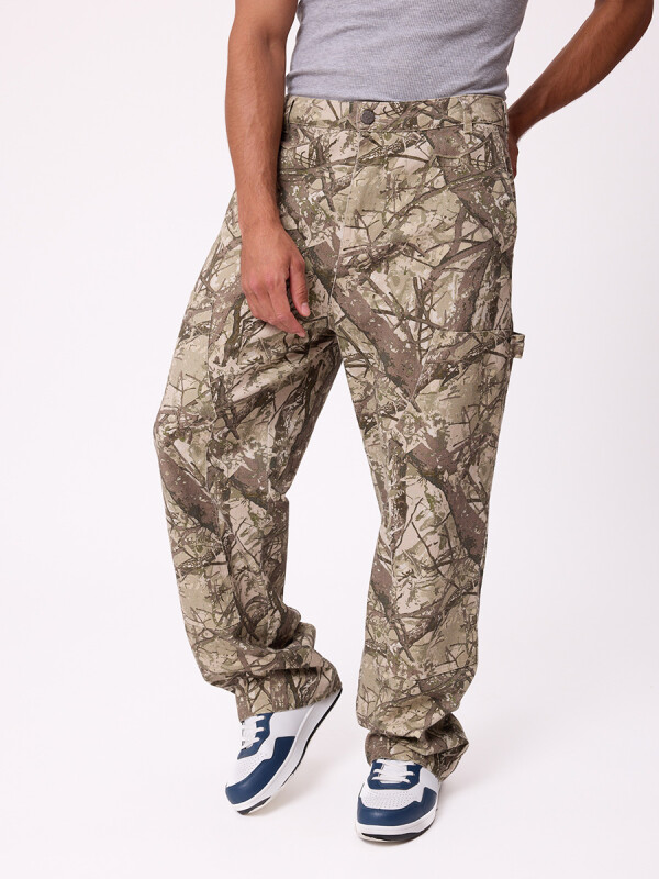 PANTALON VALLE RUSTY Verde Piedra