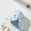 Gorro Carters con filtro UV veleros celeste Gorro Carters con filtro UV veleros celeste