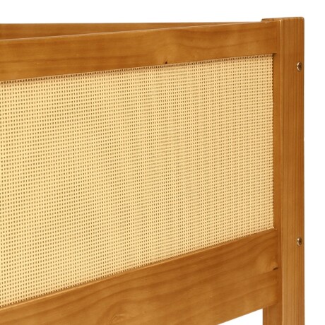 BICAMA DE MADERA CON RATÁN Y CAMA AUXILIAR - NO INCLUYE COLCHÓN BICAMA DE MADERA CON RATÁN Y CAMA AUXILIAR - NO INCLUYE COLCHÓN