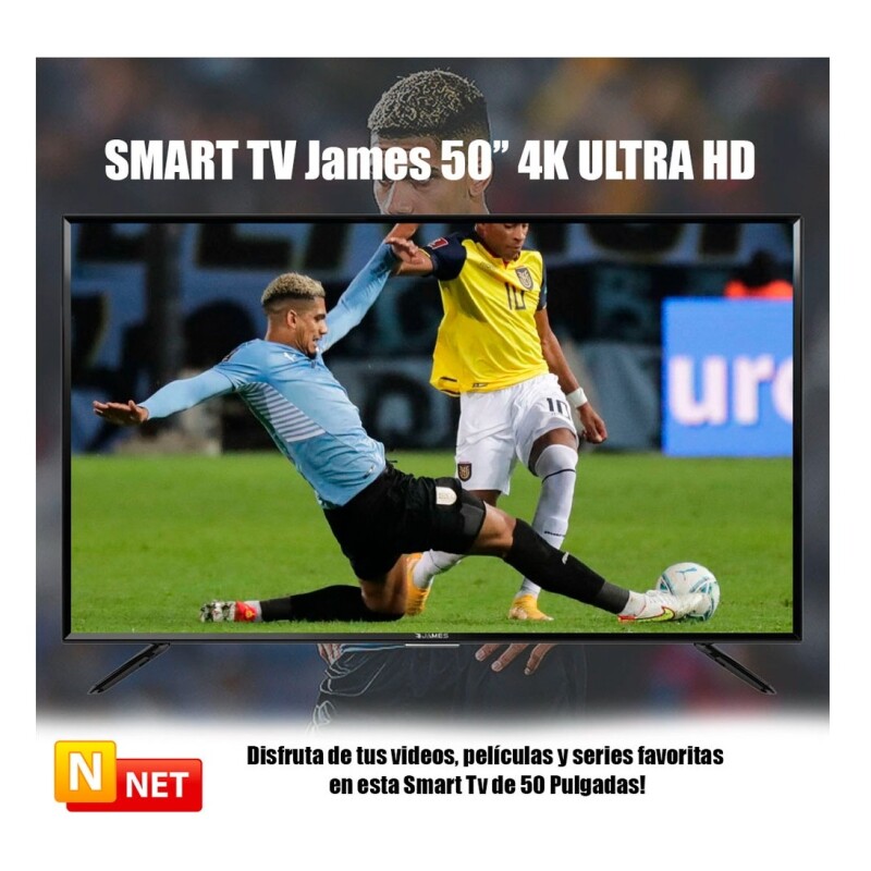 Tv Led James 50 Televisor Hd Sintonizador Digital S50n3 Dimm Negro Tv Led James 50 Televisor Hd Sintonizador Digital S50n3 Dimm Negro