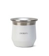 Mate Tunez Acero Inoxidable Blanco