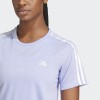 Remera Adidas Own The Run 3 Rayas Violeta