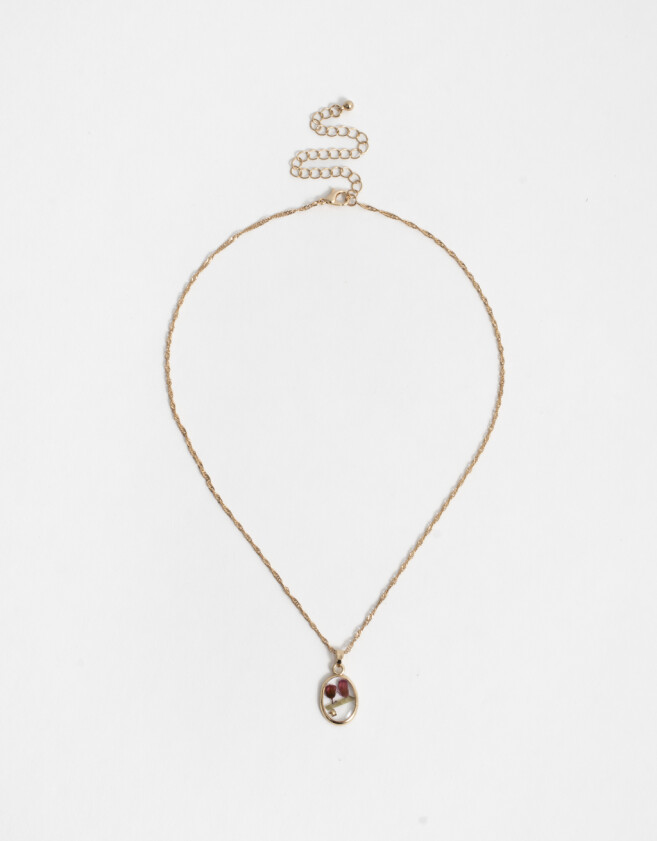 Cadena Corta con Dije Birthflowers Cortos Birthflowers - Dorado
