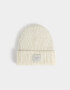 Gorro Clasico Gorro Tejido Texturado - Blanco Crudo