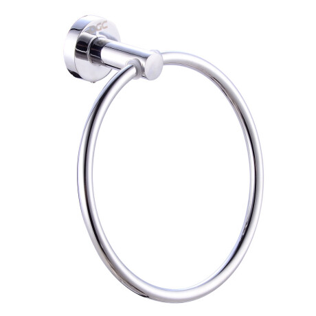 TOALLERO ARO METAL LINEA ZINC COLOR CROMO ACABADO BRILLO CROMO