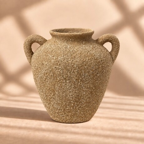 Jarrón de Cerámica Decorativo - Altura 20cm x Ø 20cm Jarrón de Cerámica Decorativo - Altura 20cm x Ø 20cm