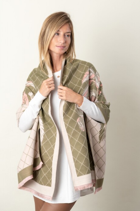PASHMINA ANNIA Verde seco