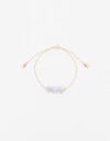Pulseras Flexibles Con Dijes Pulsera Flexible Con Charms - Dorado