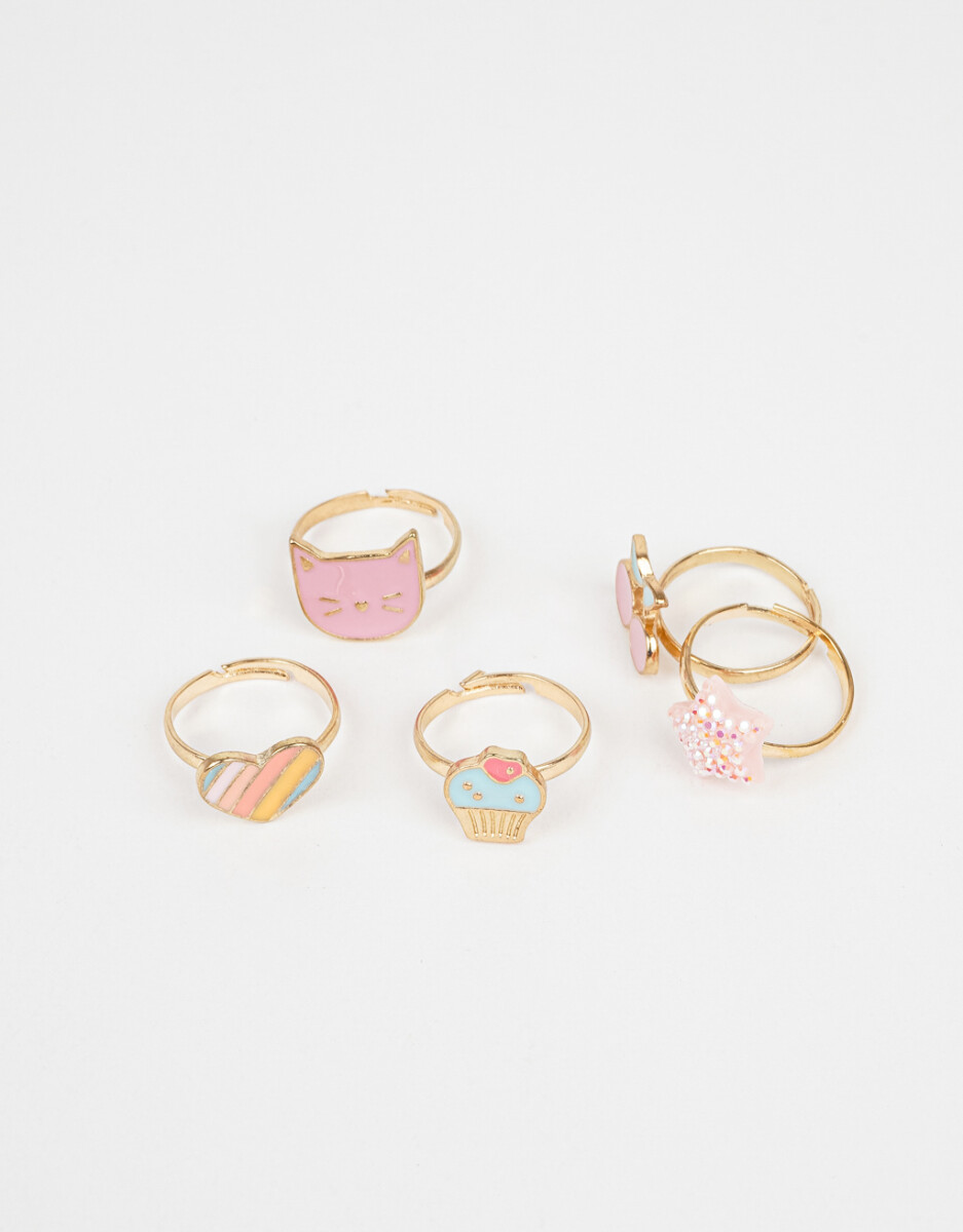 Cajita De Anillos Kids Cupcake 