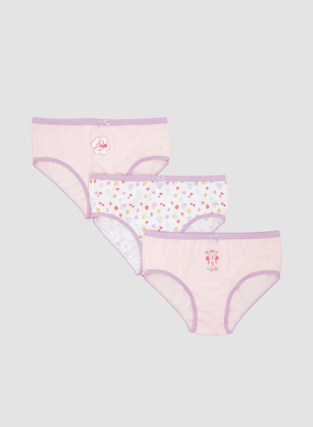 Pack x3 bombachas disney Pale pink