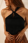 Top Silk Negro