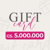 GIFTCARD 5.000.000 GS. Unica