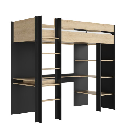 Cama alta DUPLEX NATURAL - UNICO